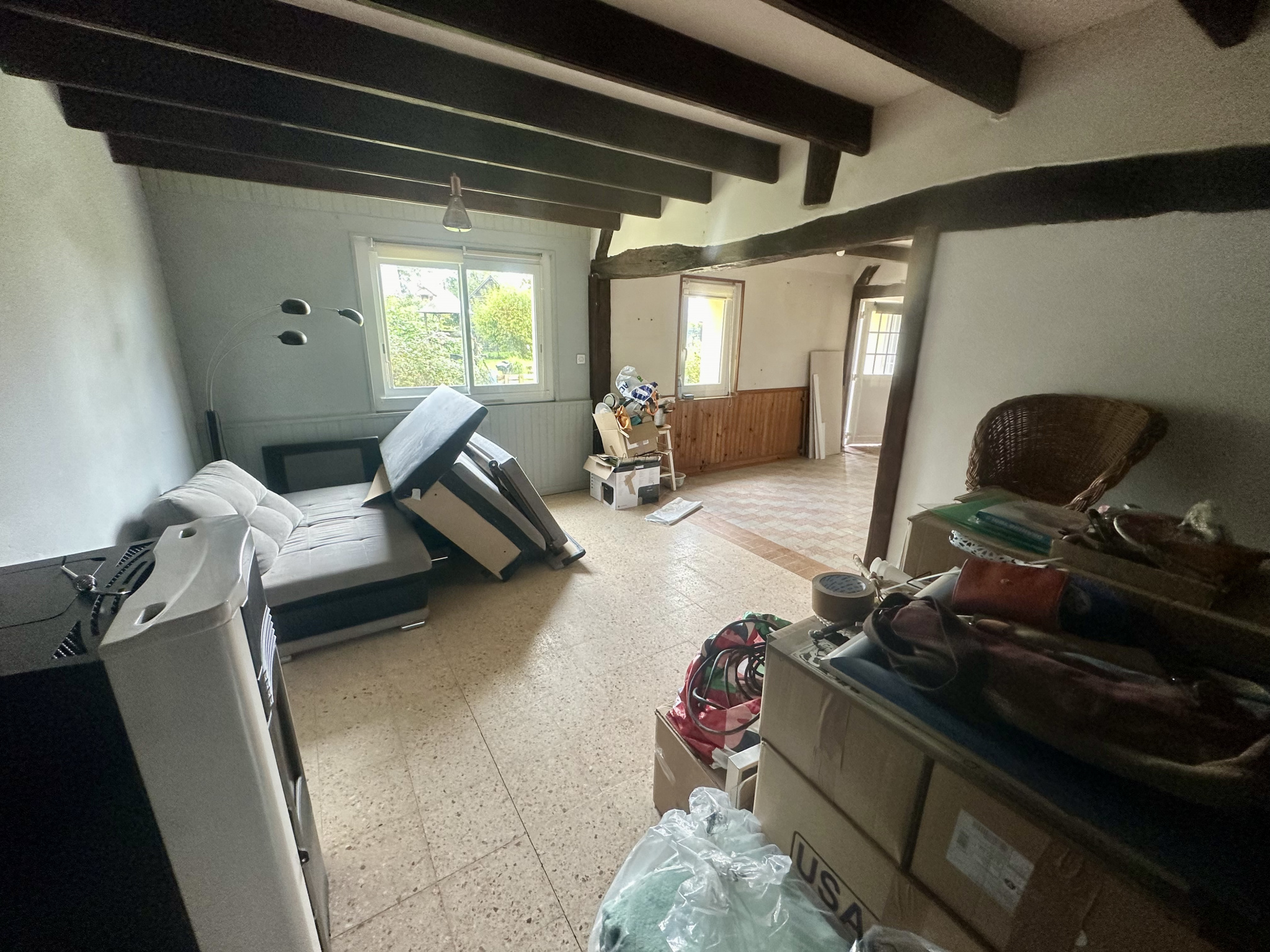 MAISON NORMANDE DE 93 M2 A FINIR DE RENOVER