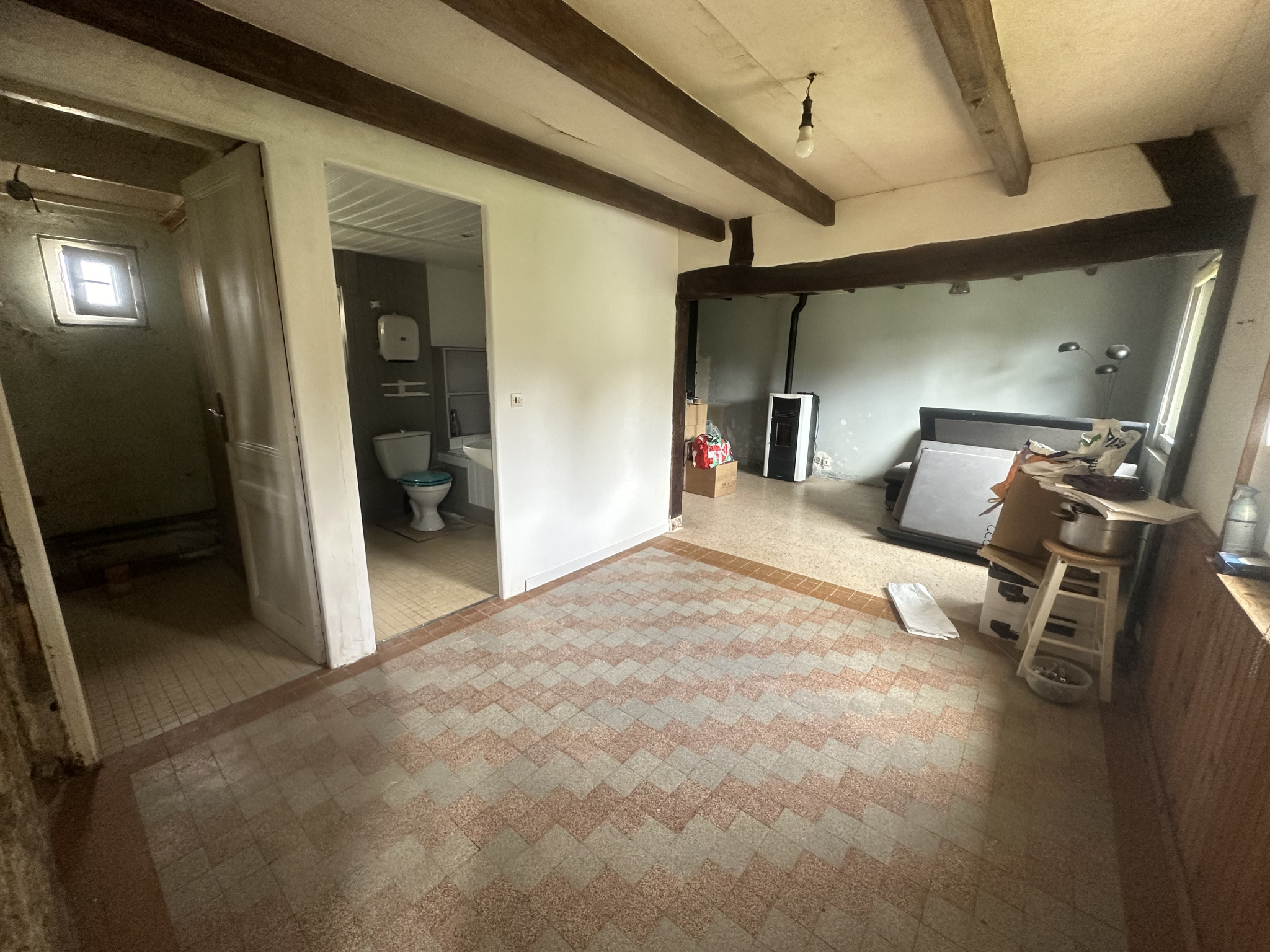 MAISON NORMANDE DE 93 M2 A FINIR DE RENOVER