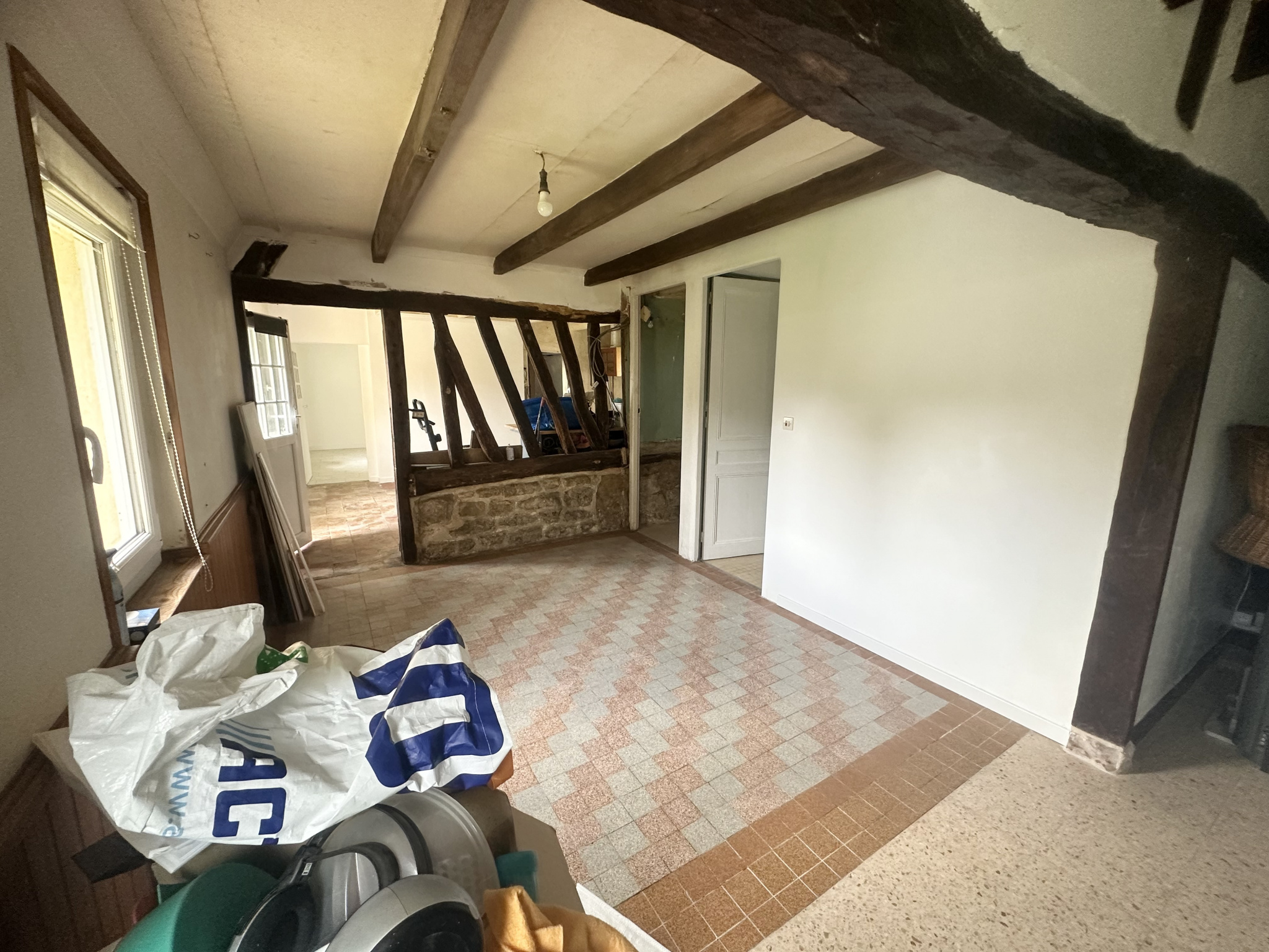 MAISON NORMANDE DE 93 M2 A FINIR DE RENOVER